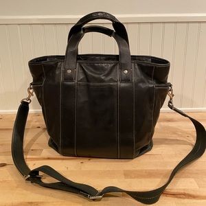 Vintage Men’s Coach Leather Messenger Bag